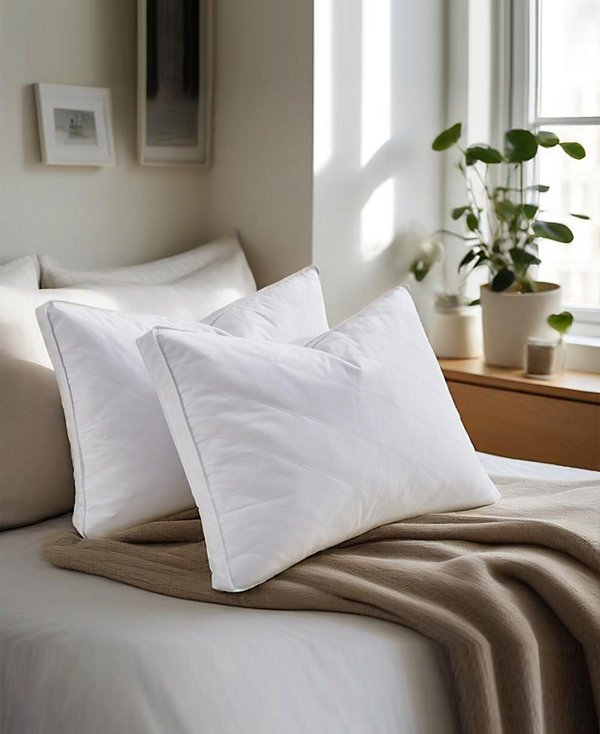Soft Fluffy Luxury Goose Down Pillow, Standard